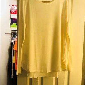 ANN TAYLOR WHITE BLOUSE